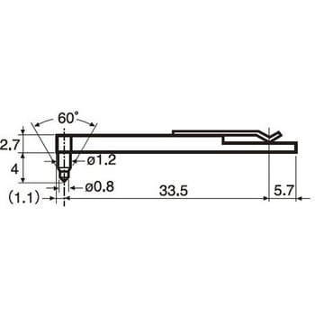 ACCRETECH可互换的粗糙度和形状测量探头（用于高倍率测量）东京精密010 2506